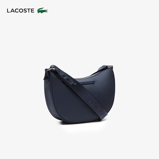 拉科斯特（LACOSTE）法国鳄鱼女包休闲时尚百搭可调节斜挎包单肩包|NF4176SG M05/深蓝色