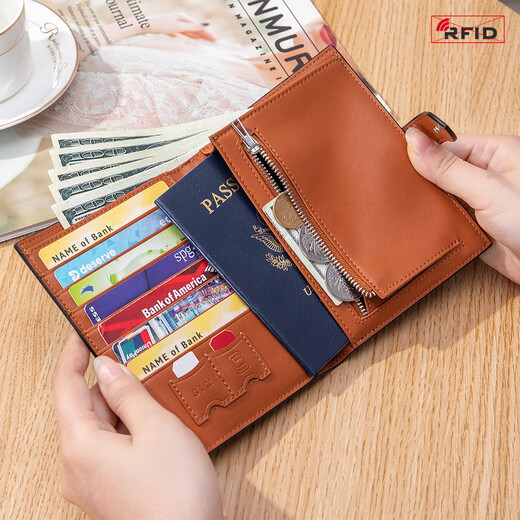 Vanlemn Danish Danish Antift Brushing Passport Sac Étude à l'étranger