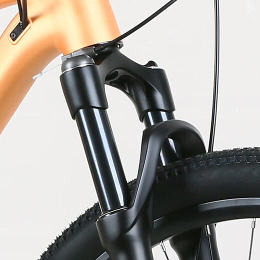 XIDESHENGENBEBOT BIKE SONNE 700 SHIMANO 18-Gang-Ölbremse 27,5-Rad Aluminium Rahmen Fitnessbike Sunny gelb/gebürstet Silber 17 Zoll