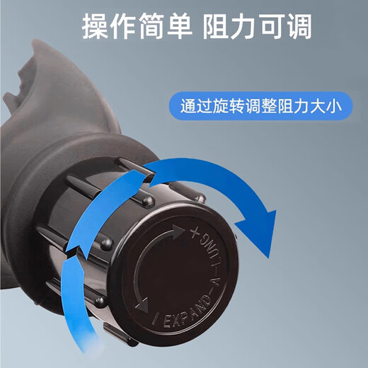 Yoga abdominal deep breathing trainer, postpartum repair exercise, rectus abdominis, Pilates, professional air blowing core exercise, special for postpartum, ivory white (resistance adjustable)