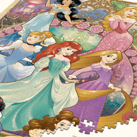 Disney Disney Princess Musha Frozen Mickey Marvel 1000 pièces Puzzle Puzzle Puzzle Décompression Graduation Gift Princess 1098 Glue