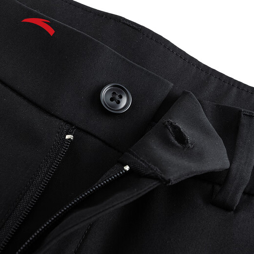 
Anta (ANTA) Elite Business Sports Pants | Anti-Wrinkle Pants Men's Sun Protection Autumn Sports Pants Straight-Picked Casual Pants [Water-Repellent Pants] Basic Black 7509-4 L (Men 175)