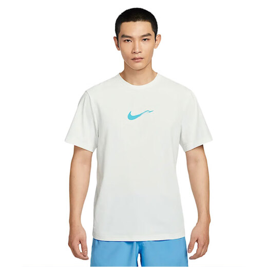 Nike (Nike) Summer de manga corta Dri-Fit transpirable para el entrenamiento de secado rápido Camiseta Sportswear juvenil