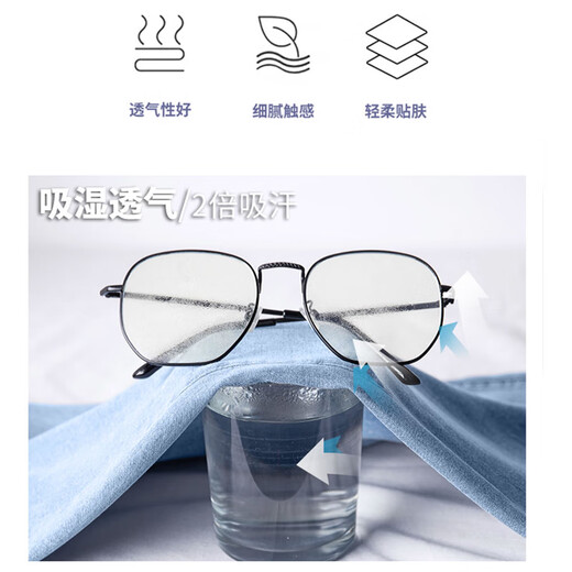 翊尚美天丝牛仔裤女夏季2025年新款薄款小个子宽松显瘦高腰直筒阔腿裤子 浅复古【莱赛尔冰感升级款】 M 【推荐95-110斤】