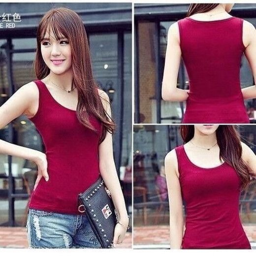 Rongxitu High Elastic Enveloppe thoracique gilet Sports anti-sous-vêtements Sports Beau tube haut de tube Vest noir 1 pièce (pas ++ pour la perte) S S recommandé 70-90jin [Jin est égal à 0,5 kg]