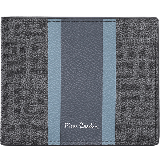 Pier Cardin [limited rose gift box] wallet men's head layer cowhide casual simple wallet birthday gift birthday