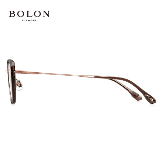BOLON暴龙眼镜2025新品轻质钛架优雅蝶形光学镜近视眼镜框BB6167 B21