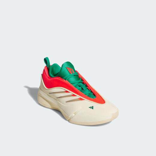 Adidas Lillard 9 -го поколения подписная версия профессиональные баскетбольные кроссовки Мужчины и женщины Adidas Officing JH6627 теплый ванильный цвет/ярко -красный/теплый песок 42,5