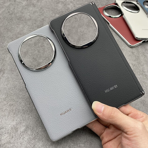华为（HUAWEI）适用于华为matex6手机壳原装中轴铰链磁吸全包保护套X6典藏版折叠 中轴保护磁吸款黑色 华为MateX6