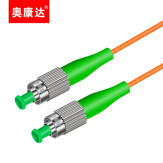 Aokonda Multimode Single Core Gigabit Fiber Fibre Jumper LC/SC/FC/ST/Interface Broadcast FC/APC-SC/APC Multimode Fibre Jumper-Erweiterung Jumper Tail Fibre Custom Länge FC (APC) -FC (APC) Multimode Single Core 3-Meter