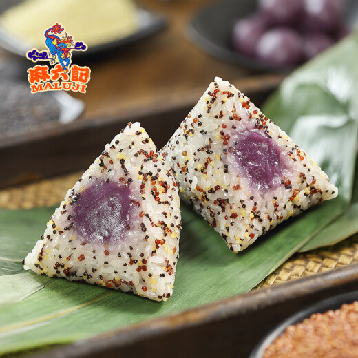 Ma Liuji Ma Liuji Festival de botes Dragon Zongzi Regalo Regalo 695G Egg salado Cerdo Cerdo Peel Taro Mash Frijoles y Donkey Gum Sesame Mushroom Beef Zongzi Regalo 695G*1