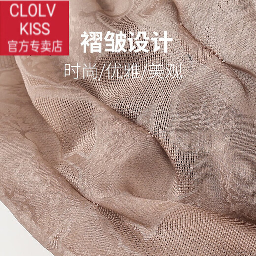 clolv kiss2025 neuer Hut für Frauen, die Seidenweihhuthut tragen und weißes Haar modische Huthutfischer Hut Frauen Milch Tee Einen Größe einstellbar