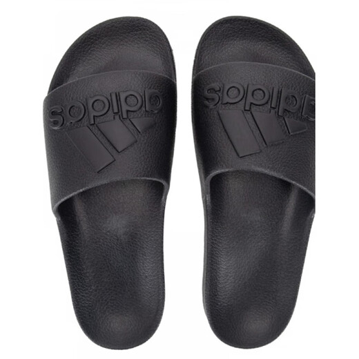 Adidas sandalen Männer und Frauenschuhe für Sommer Neue Outdoor Sports Beach Schuhe Casual Light Flip Flops If7371/All Black/Flip Flops 36.5
