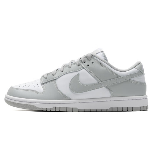
Nike (Nike) men's shoes official DUNK LOW sports shoes retro rubber sole low top lightweight casual shoes DD1391-103/white/fog gray 39