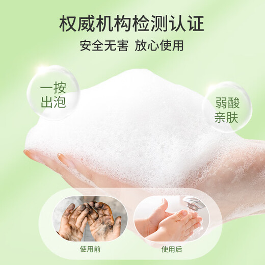 Vegetable Garden Foaming Hand Sanitizer Children's Baby Hand Wash Gentle Foaming Cleansing 500ml