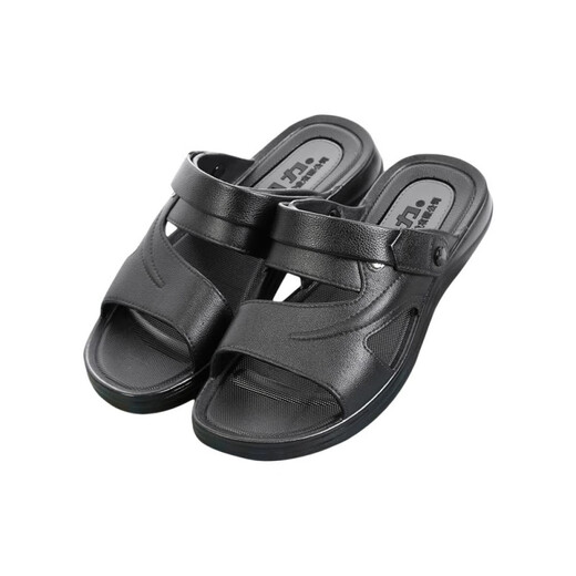 Huili Shanghai Summer Sandals Простые повседневные, не скользящие и устойчивые к износу ежедневной работы с двумя одеждами больших пляжных сандалий Huili 3888 (новая модель)/Brown 45 Стандартный код