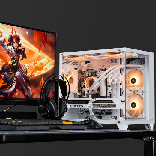 Colorful 24-issue interest-free ultra 7 265KF/14700KF/RTX5060Ti/5060 card-free white sea view room assembly computer desktop game console diy complete machine 5 U7 265KF+no card+1T+16G 16G