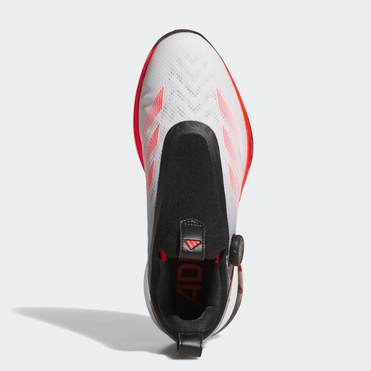 阿迪达斯（adidas）高尔夫球鞋男鞋25全新AdiZero ZG舒适轻量稳定支撑BOA旋转按钮鞋 IH9896 白/亮红/黑色 42 =8码