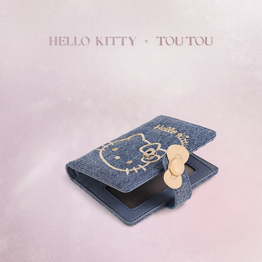toutou birthday gift hellokitty kid cat denim wallet kt card bag gift for girlfriend girl girl