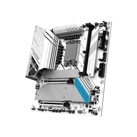 精粤/Z690雪之梦主板D4/D5兼容12代13代14代cpu套装ARGB1700 精粤Z790M Snow Dream D4【赠大游