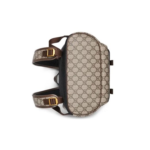 古驰（GUCCI）双肩包女包男包情侣款Ophidia系列GG背包旅行包男女同款 小号乌木色/棕色792114FADMF9794