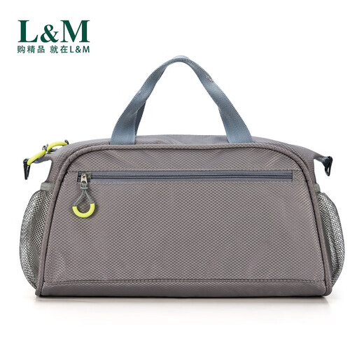 L&M beach bag, beach bag, swimming bag, dry and wet separation, outdoor fitness men's and women's storage bag, portable shoulder bag, travel bag, purple, running arm bag with mobile phone