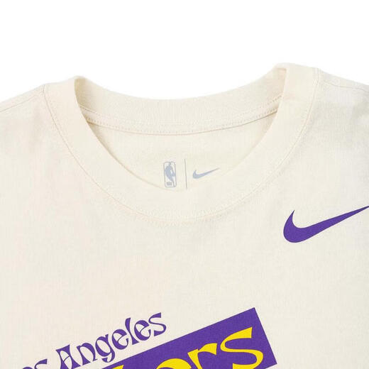 Nike (NIKE) 2024 Men's AS LAL CTS NBA ED SS OS T T-Shirt FV9274-901 XL