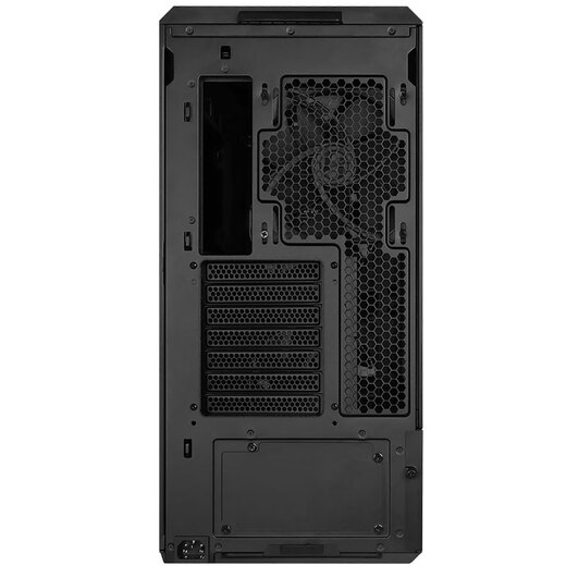 LIANLI Châssis Lian Li Ghost Axe 217 préinstallé avec 5 ventilateurs/prend en charge la carte mère EATX/prend en charge la prise arrière/double commutateurs/prend en charge le refroidissement par eau à 360° Filtre magnétique amovible Châssis mi-tour Ghost Axe 217 noir