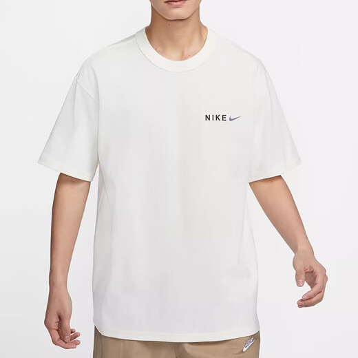 Nikenike Kurzärärmelte Herren-Rücken-Etikett gedruckt purer Baumwollrunde Hals Lose atmungsaktives lässiges Sport T-Shirt HF6172 133/海洲游戏游戏游戏游戏游戏游戏游戏游戏游戏游戏游戏游戏游戏游戏游戏游戏游戏游戏游戏游戏游戏游戏游戏游戏游戏游戏游戏游戏游戏游戏游戏游戏游戏游戏游