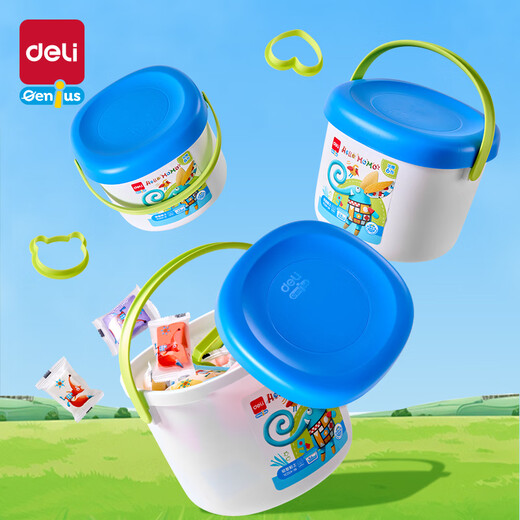 
Deli (deli) little monster 24 color ultra light clay plasticine color clay clay toy kindergarten student DIY handmade art candy candy barrel children's stationery birthday gift