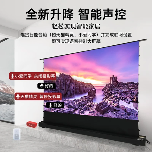 Zhuzhe Electrical Scene Upgrade Home Theater Set Full Set of Living Room and Bedroom Machine [with 725 Projector] Audio Model 8K Carbon Crystal Light Resistance + 725 Projector 110 Inch [Package Installation]