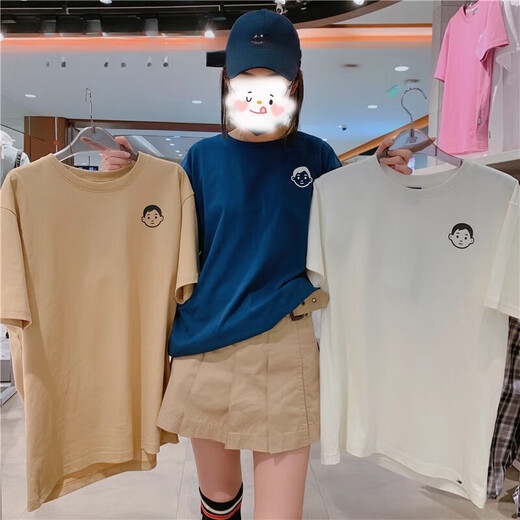 NUEVA BALSBALANCENB JUNITAKE Men y mujeres Algodón puro Deportes informales Camiseta de manga corta AMT12346 AMT12347-MSU CHOCKI CHOCK COPPY XS 160/84A