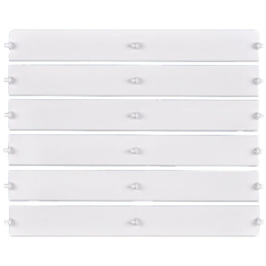 Gdili Gli Klimaanlage Luftführung Teller Vertikalschrank Original frischer Wind Yuefeng t dit Shuang Air Outlet Blade Fan Blade Accessoires 3 Pferde Yuefeng Set 5 Stücke 3883