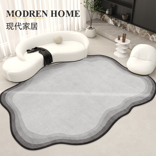 Sala de estar de alfombra de píxel Manta de mesa de forma especial Luz de lujo de lujo Manta de dormitorio irregular sin cuidado Aislamiento Sofa Aislamiento de aislamiento Yunyi-11972 200cm*300cm Sofá de cuatro personas o en forma de U Universal