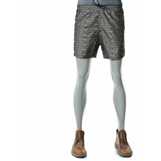 Armani/Armani Ea Old Flower Eagle Mark Pantalones de playa Shorts casuales EM000583 AF12352 Blue oscuro FB208 M
