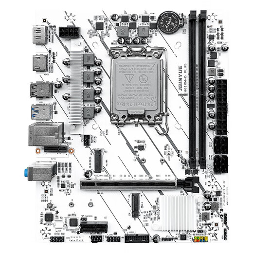 精粤H610M-D PLUS主板1700针DDR4内存电脑游戏主板I3 12100F/12400F/13400F Intel H610主板/LGA 1700