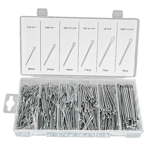 Coolanteng open and closed pin elastic pin carbon steel wave pin R-shaped pin bayonet hairpin lock pin B-type pin set boxed