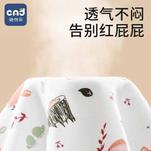 驰倪朵 CVBRNVEDTR隔尿垫婴儿童a类防水可水洗透气宝宝隔夜姨妈床垫大尺寸尿布 单条【婴儿A类】海底世界(防水透 30x40cm