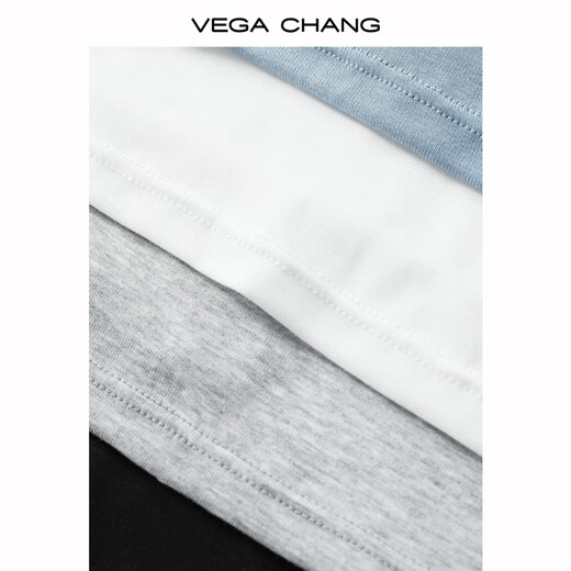 VEGA CHANG吊带背心女2025新款夏季纯色修身显瘦可内搭外穿小背心 钢琴白 L