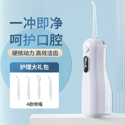 [1349 personas recolectan] Dispositivo de lavado de dientes Hogar portátil USB Cleaner de dientes de diente de agua de agua ortodoncia Dientes de limpieza Adultos Adultos Estudiante Estudiante Rosa 4 Boquillas [Versión de lujo]