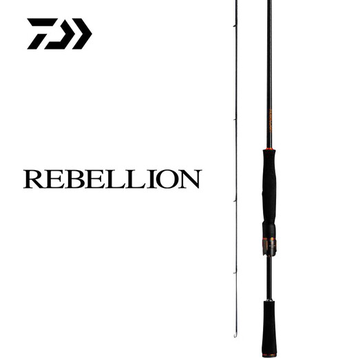 DAIWA REBELLION Nibalong Luya Rute Bassrute Bachrute 2-teilige Angelrute 2,03m 682ML+FS