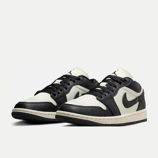 耐克（Nike）官方舰店air jordan 1 男鞋 新款女鞋aj1低帮板鞋休闲篮球鞋板鞋 FB9893-101 黑白 熊猫 43