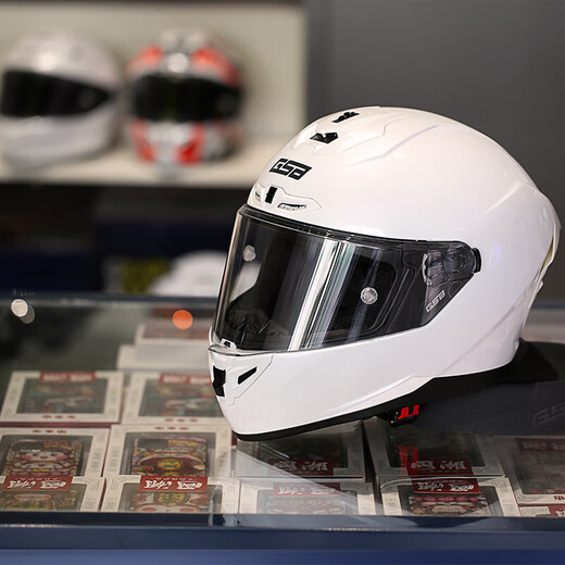 GSBgsb helmet gsb361 motorcycle helmet 3C certified winter warm men and women full helmet motorcycle imitation racing helmet