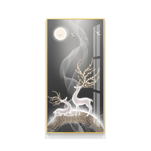 
OUOETY Chuangjingyi selected home entrance decoration painting modern high-end wall painting [ordinary style without light] 35mm plus [ordinary style without light] 35mm thick aluminum 01 KX-3271