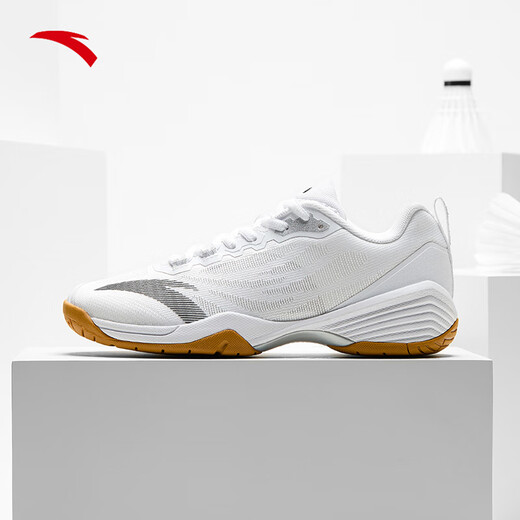 Anta badminton shoes men's and women's shoes summer new table tennis badminton shoes breathable wear-resistant rubber sole TPU torsion-resistant support
