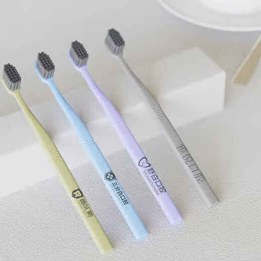 益口皓牙【100起订】拓客地推软毛定制牙刷酒店用品免费印logo源头工厂 728宽头软毛定制 1支 套管装