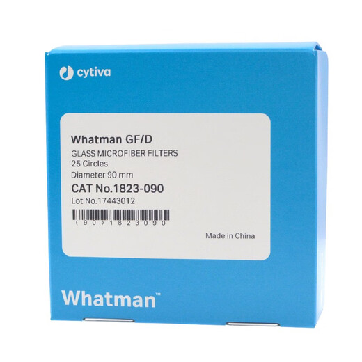 Walter glass fiber diaphragm whatman GF/D filter membrane filter paper sodium battery lithium air battery water system 1823-142 1823-14225 tablets/box invoice