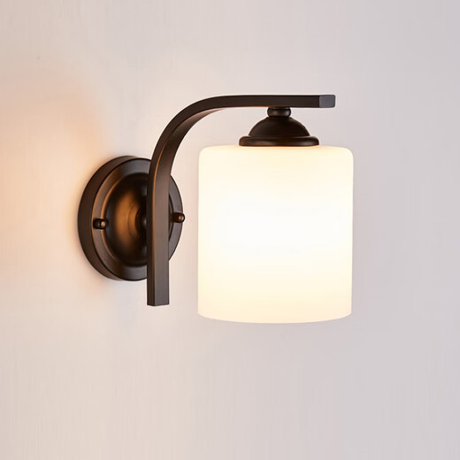 Nordische LED -Wandleuchten Schlafzimmer Nachtleuchte Wohnzimmer Schwarz modern