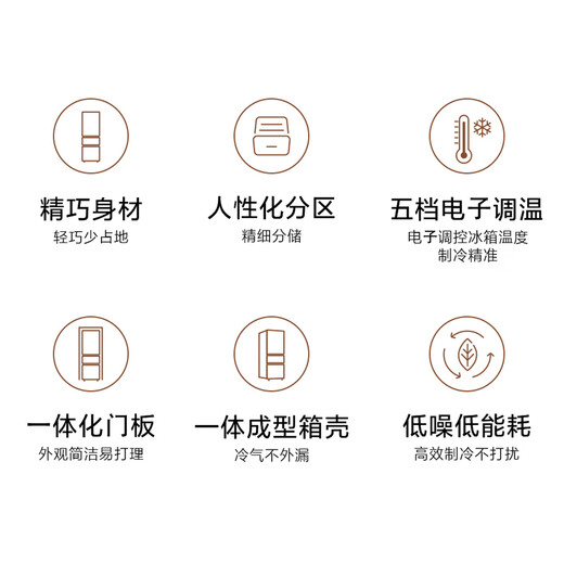 Mijia Xiaomi 215L three-door small household refrigerator three-door three-temperature energy-saving quiet operation refrigeration and refrigeration rental dormitory BCD-215MDM03