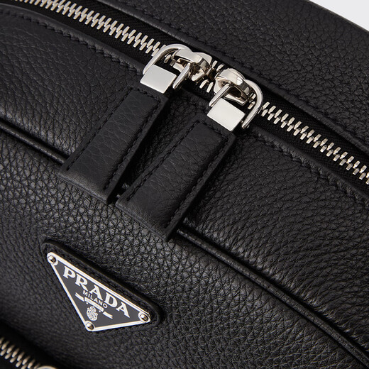 PRADA/Prada gift men's cow leather backpack black